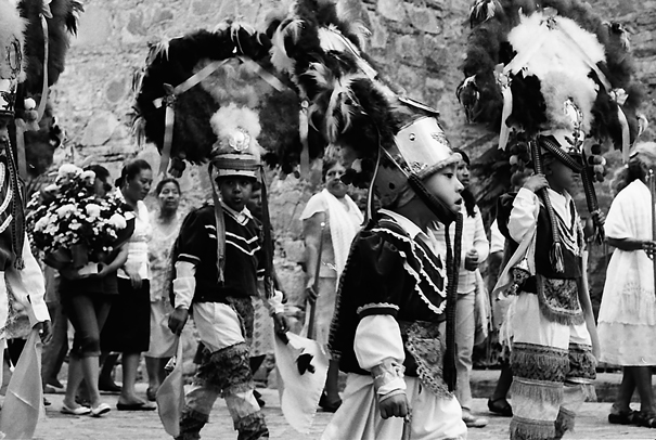 Boys In Traditional Costume (Mexico)