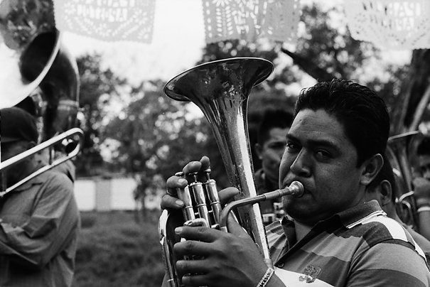 Man Playing A Tuba (Mexico)