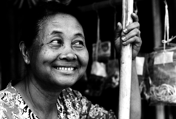 Smirking Woman (Myanmar)