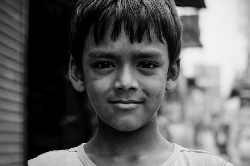 Boy with full-hearted eyes