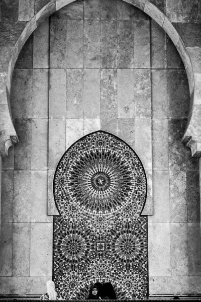 Arch in Hassan II Mosque