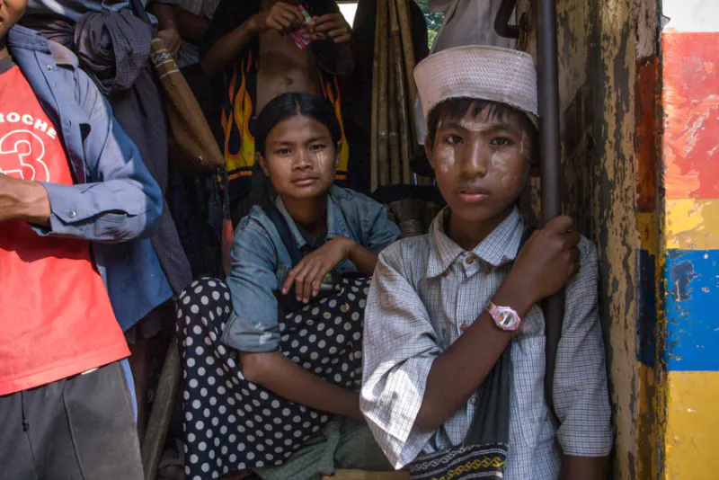 Girl with cute watch