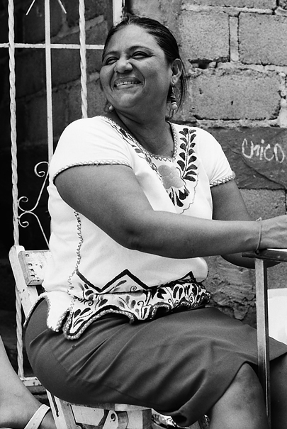 Huge Grin And Embroidery (Mexico)
