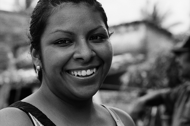 White Teeth Of A Young Woman (Mexico)