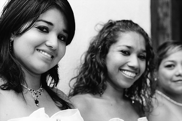 Ladies At The Wedding Ceremony (Mexico)