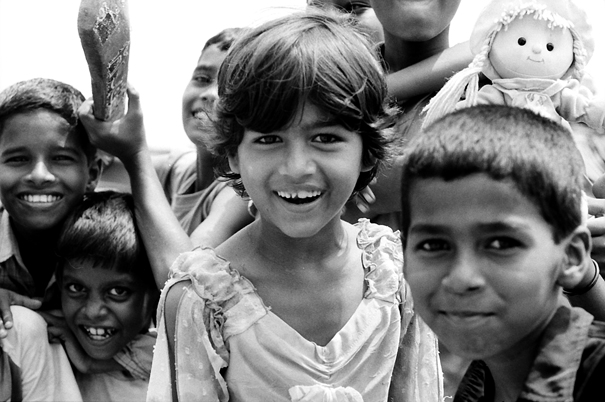 Children And A Doll (India)