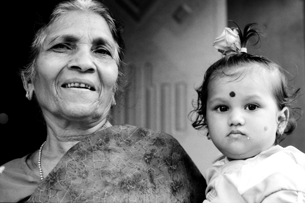 Grandma And Baby (India)