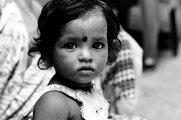 Big bindi and big eyes