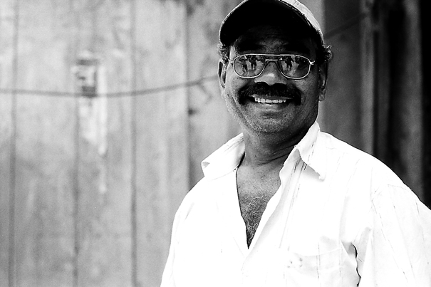 Mustache, Glasses And Smile (India)