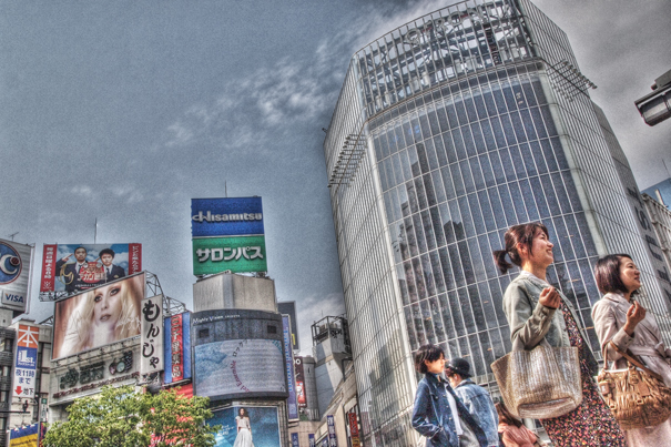 Women Walking With Bags (Tokyo)