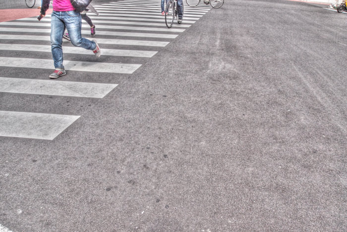 Pedestrian crossing
