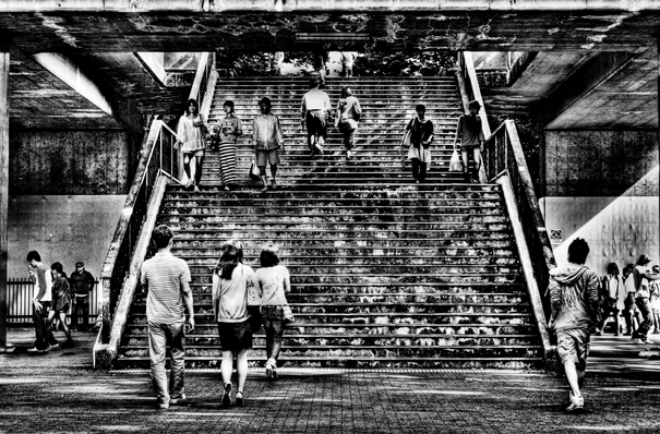 東京 代々木公園の階段 散歩と写真とエッセイ By オザワテツ