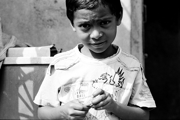 Boy Making A Grimace (India)
