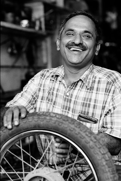 Tire, Man And Smile (India)