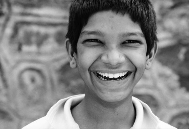 Boy Had Narrowed Eyes And Laughed (India)