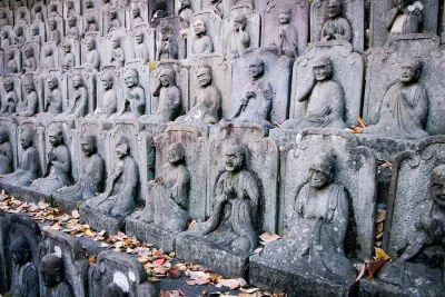 大圓寺の五百羅漢像
