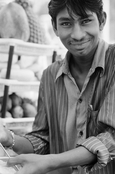Smile At A Fruit Shop (India)