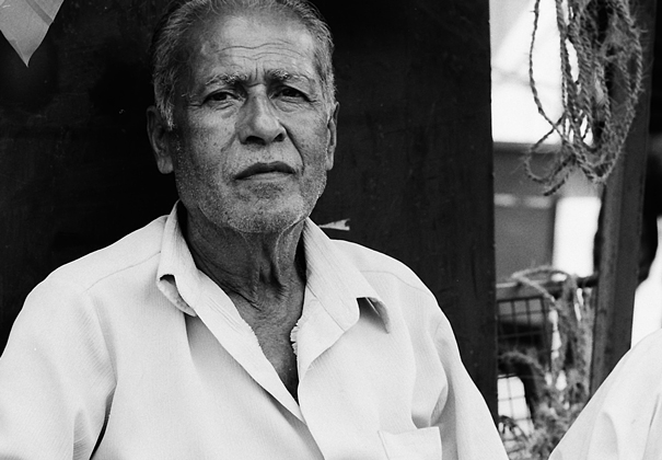 Old Man Without A Mustache (India)