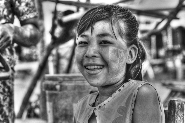 Girl Was Laughing (Myanmar)