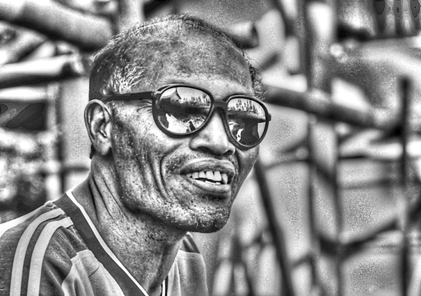 Sunglasses And White Teeth (Indonesia)