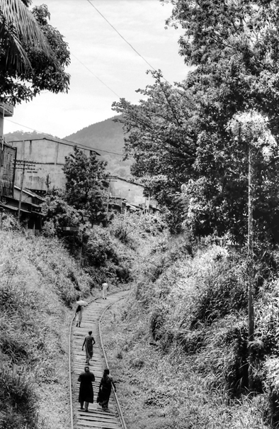 Figures On The Railway (Sri Lanka)