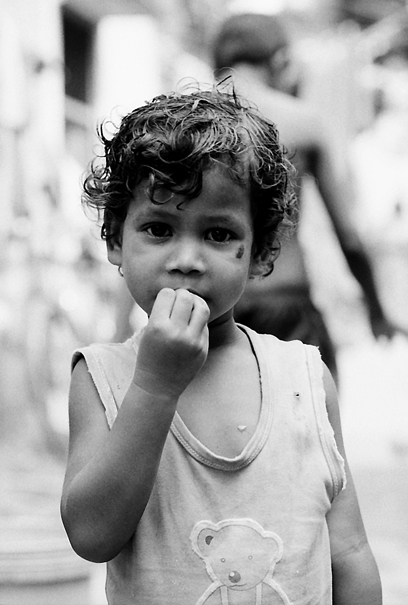 Little Stunned Girl (India)