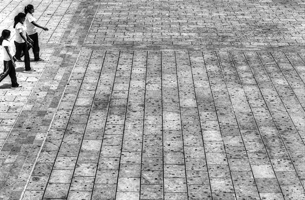 Three Girls In A Square (Mexico)