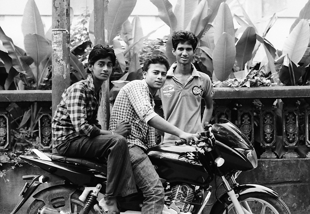 Three Men And A Motorbike (India)
