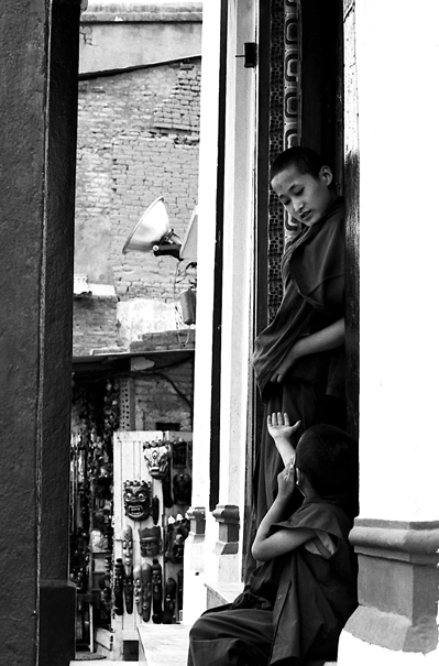Two Little Monks (Nepal)