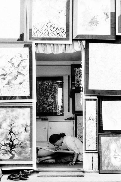 Painter Is Working (Nepal)