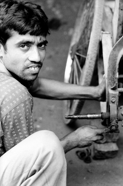 Man Was Repairing (India)