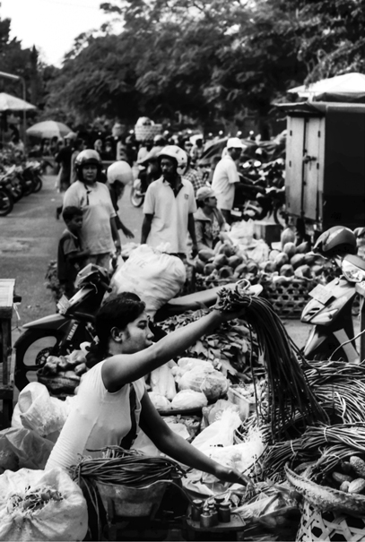 Woman Working At The Market (Indonesia)