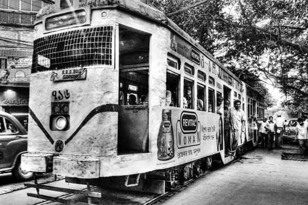 Tram In Kolkata (India)