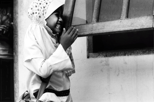 Shy Girl And Window (Indonesia)