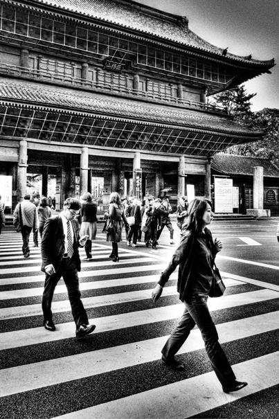 People In Front Of The Gate (Tokyo)