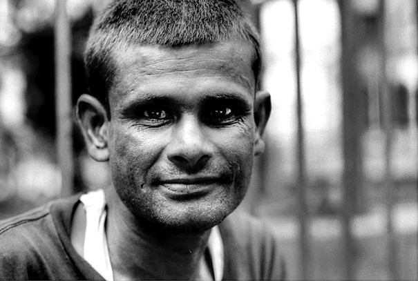 Eyes Of A Man With Short Hair (Nepal)