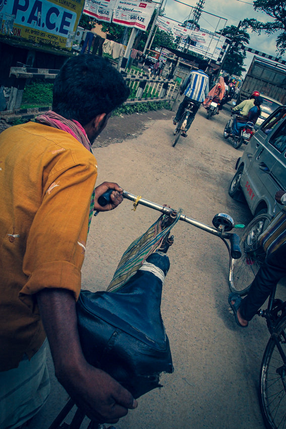 Scene from cycle rickshaw