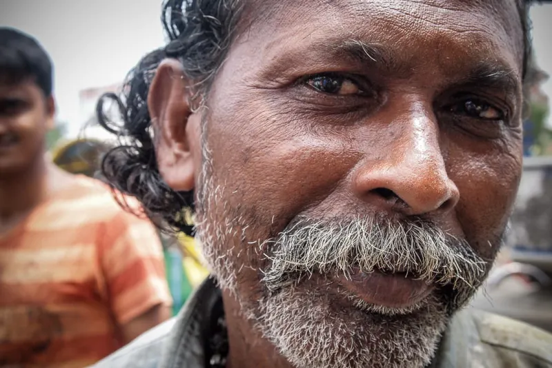 Man with a luxuriant mustache