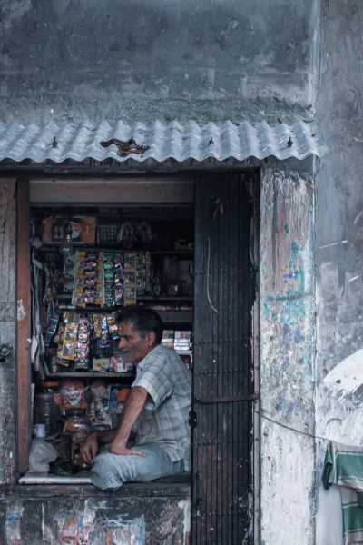Small shop in Kolkata