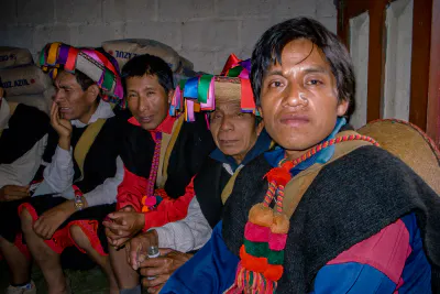 Men wearing ethnic costume