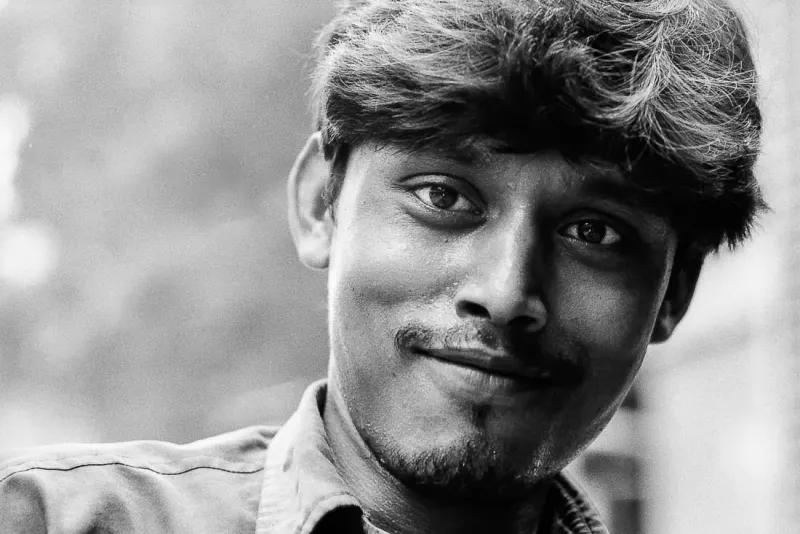 ちょっと得意げな顔