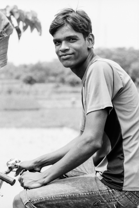 Smiling young man