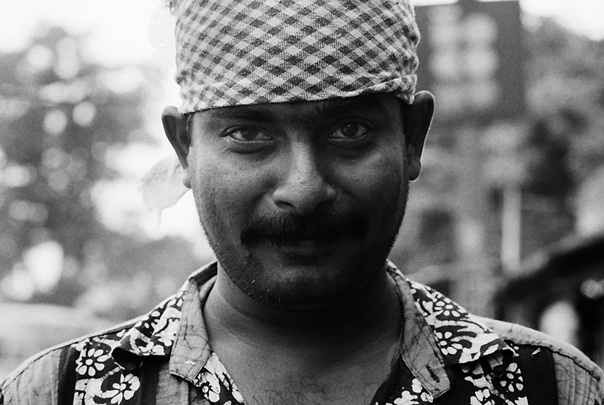 Man With A Bandana (India)