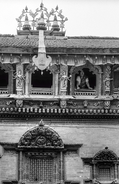 Woman By The Window Of Kumari House (Nepal)
