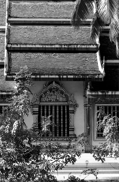 Window Of A Temple (Laos)