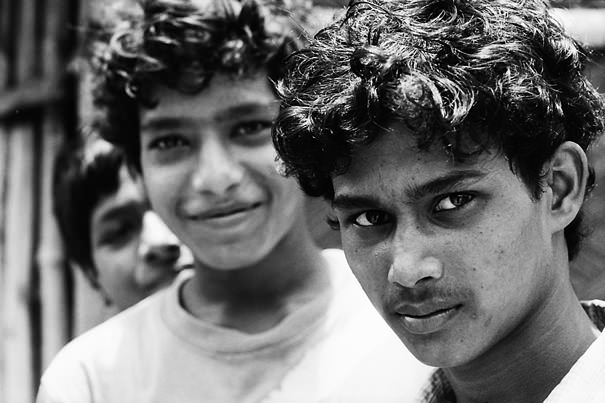 Eyes Of Three Young Men (India)