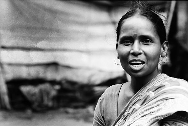 Young Woman Opening Her Mouth (India)