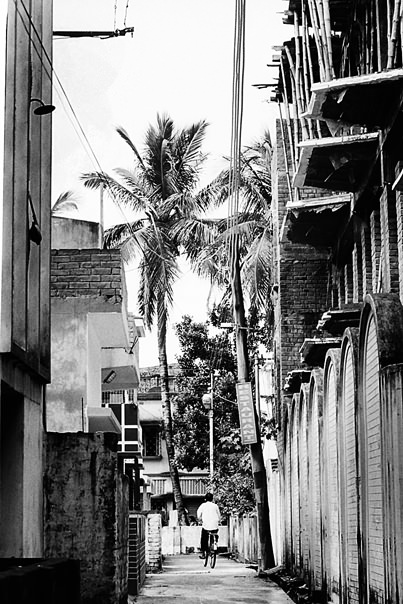 Bicycle In The Alleyway (India)