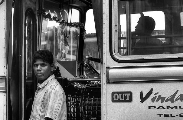 Conductor of bus