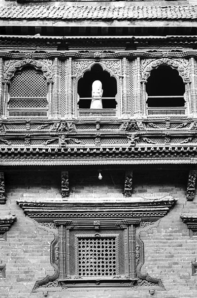 Windows Of Pujari Math (Nepal)